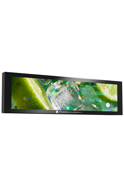 ThermalRight Trofeo Vision 9.16 LCD BLACK Manyetik Type-C Temalı LCD Ekran