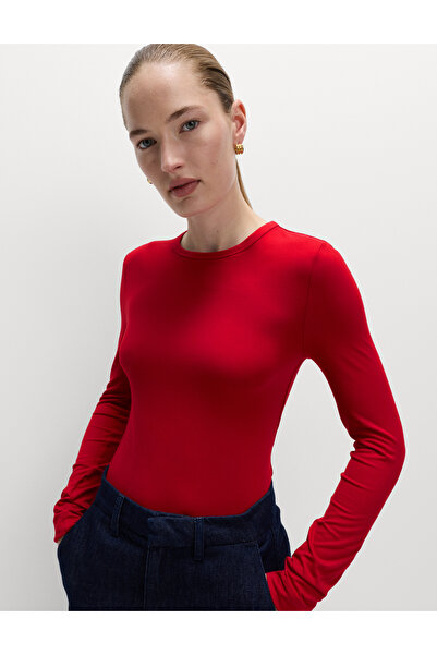 Marks & Spencer Uzun Kollu Basic Üst