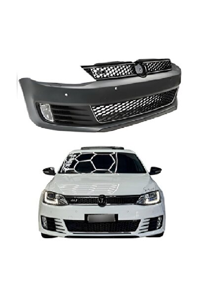X POWER TUNİNG VW JETTA 2011-2012-2013 PLASTİK BOYASIZ GLİ ÖN TAMPON