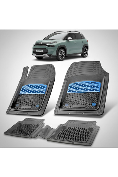 TEAMCAR Πατάκια Μοκέτας Citroen C3 Aircross SUV Συμβατά με Facelift 2021-2026...