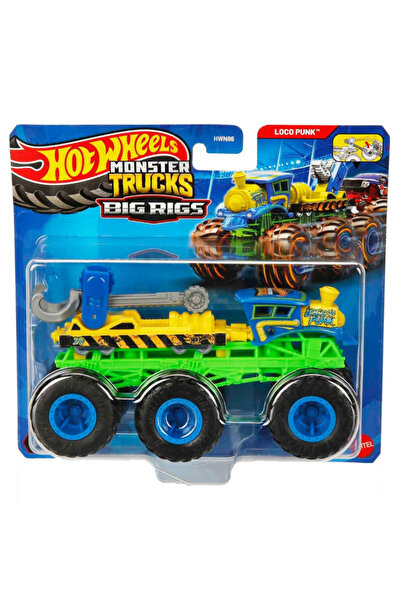 HOT WHEELS Monster Trucks Arabalar Hwn86-Loco Punk