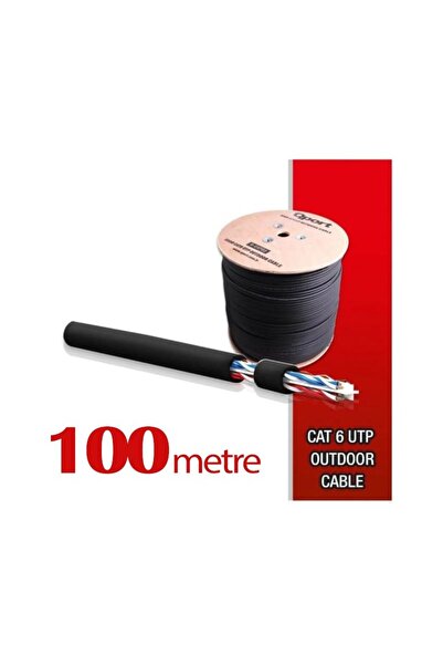 Nif Bilişim 100 Meters High Copper Utp 23Awg 0.58 mm Outdoor Cat6 Cable Outdo...