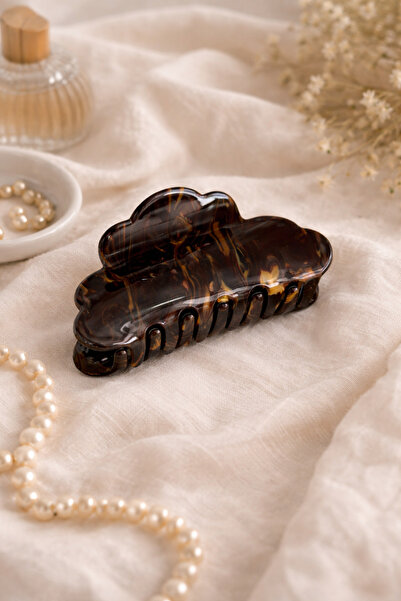 PABALAS Luxury Bone Hairpin – Premium Acetate Large Hair Clip (Patterned Coll...