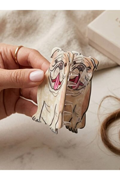 CANMODA Ειδικά σχεδιασμένο γυναικείο κλιπ μαλλιών με χαριτωμένη φιγούρα σκύλο...