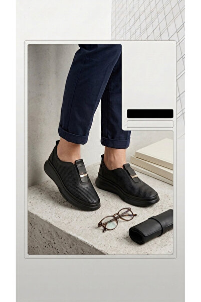 MARCO ROCCO Genuine Leather Perforated Summer Casual Women's Shoes