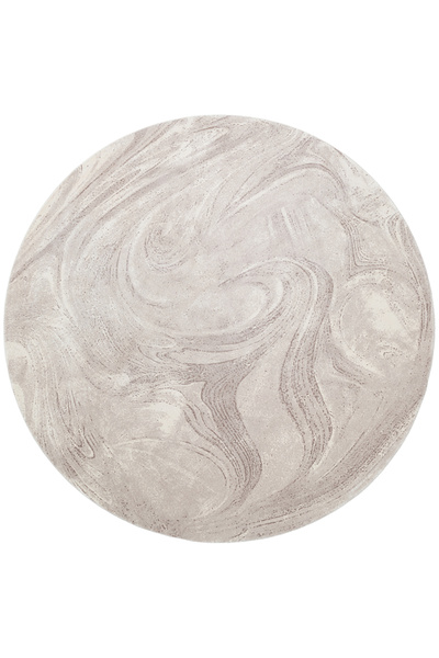 Vog Halı JUPITER Amorf, Soyut Desenli Viskon İpeksi Parlak Yüzey Krem Lüks De...