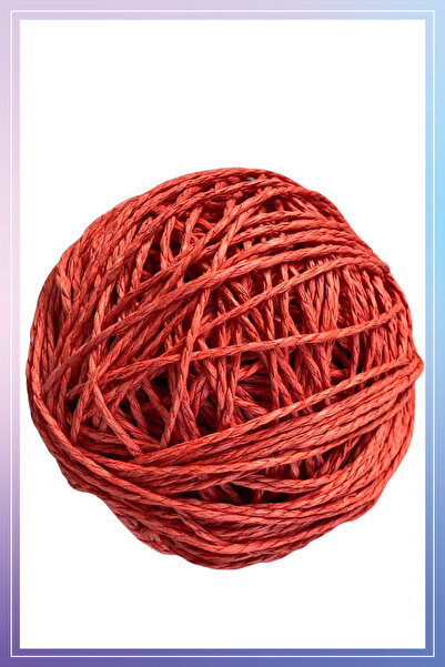 Mai Handmade Doğal Kağıt Ip 100 gr Yaklaşık 100-120 Metre Sarılmış Kağıt Ip Ö...