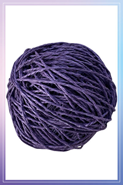 Mai Handmade Doğal Kağıt Ip 100 gr Yaklaşık 100-120 Metre Sarılmış Kağıt Ip Ö...