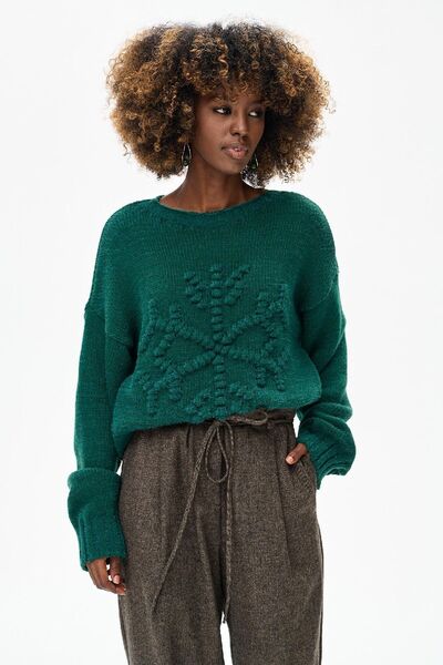 Blue Shadow Women's Sweater Per Dark Green 36/38