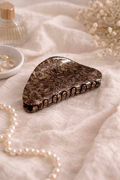 PABALAS Luxury Bone Hairpin – Premium Acetate Large Hair Clip (Patterned Coll...