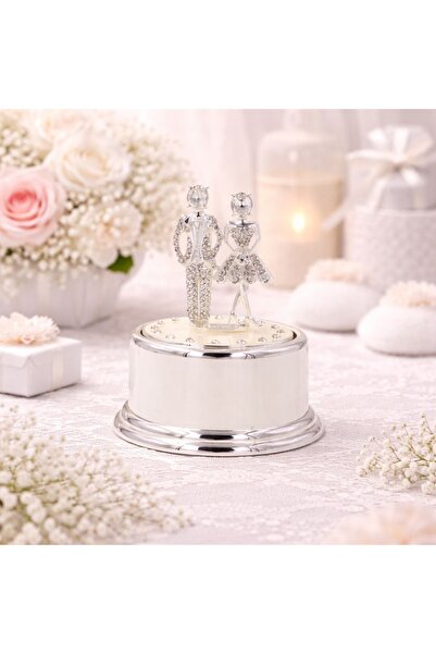 Azay Μουσικό Κουτί – Κομψό Ζευγάρι με Κρύσταλλα, Ρομαντικό Σχέδιο, Περιλαμβάν...