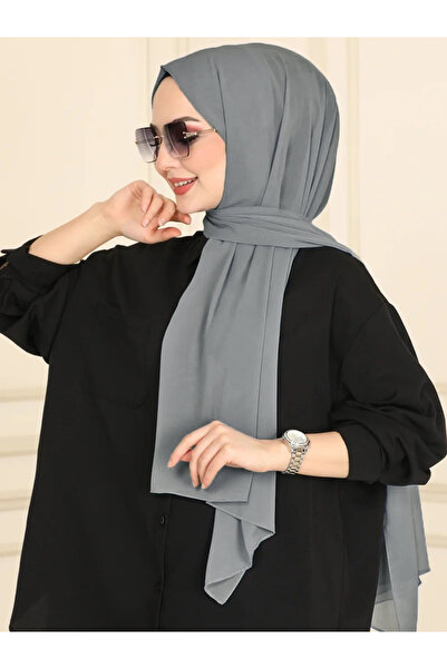 asia collection DÜZ ŞİFON ŞAL