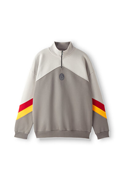 GSStore Galatasaray Erkek Yarım Zip Sweatshirt E252140