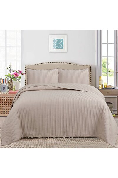 LALHOME Melody Double Bedspread Set 240X260Cm - with Flounces and 2 Pillows 1...