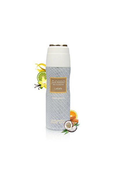 lattafa Masmor White Intense Body Perfumed Lotion by Lutafa - 200ml