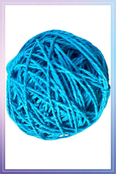 Mai Handmade Doğal Kağıt Ip 100 gr Yaklaşık 100-120 Metre Sarılmış Kağıt Ip Ö...