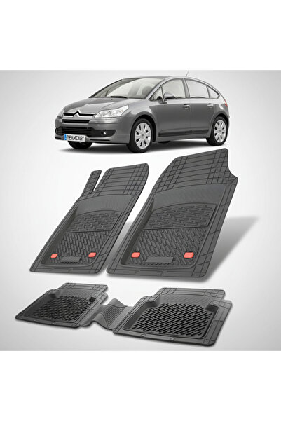 TEAMCAR Πατάκια Μοκέτας Citroen C4 Hatchback 5 Πόρτες Συμβατά με προ-αναδιαμο...