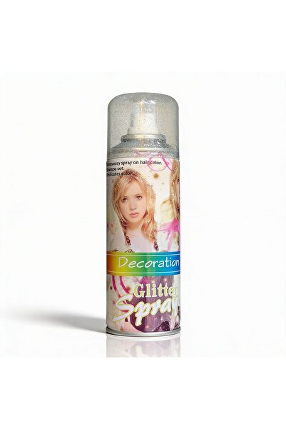 Belora Spray de păr cu sclipici argintiu – Strălucire ușoară