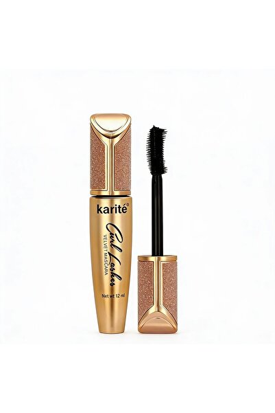 KARİTE Μάσκαρα για Καμπύλες Βλεφαρίδες Premium – Όγκος & Σύσταση