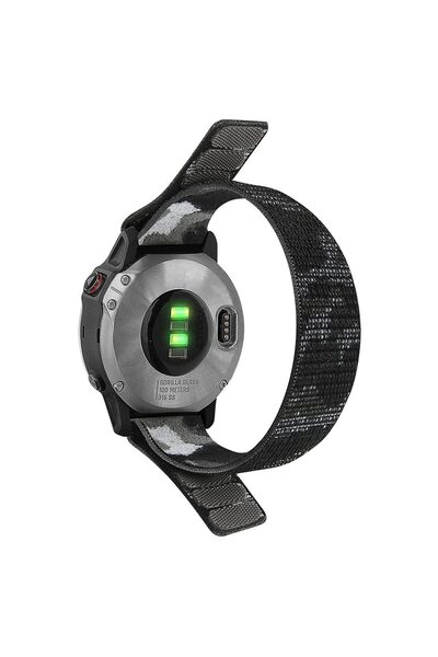 CaseOnn Garmin Forerunner 735XT Kordon Hasır Kumaş UltraFit Nylon Yedek Kayış...