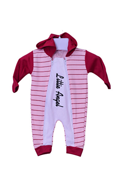 Saf By Arams Adorable Comfort: "Little Angel" Hooded Zip Romper