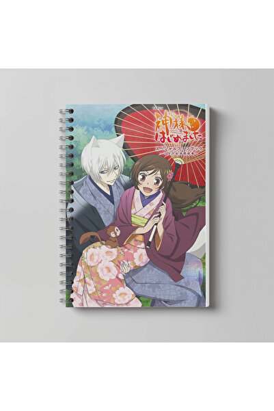 nihonwosekai Caiet spiralat A4 cu tematică anime Kamisama Kiss, 60 de foi