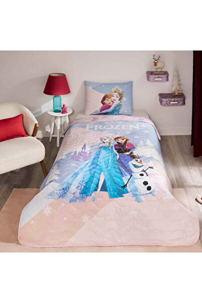 Taç Licensed Disney Frozen Winter Single Bedspread Set