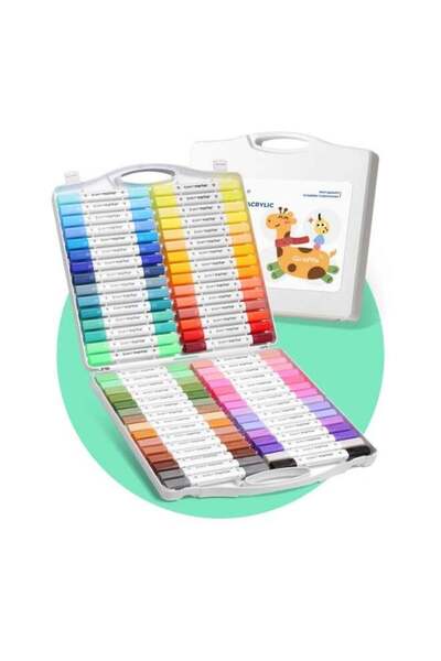 ENMY 60 Colors Acrylic Paint Marker Pens