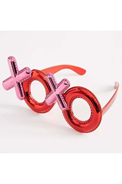 Epilons Red Color Xoxo Written Party Glasses 17X7 cm
