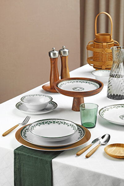 Kütahya Porselen Sükûn 24 Parça 6 Kişilik Yemek Takımı