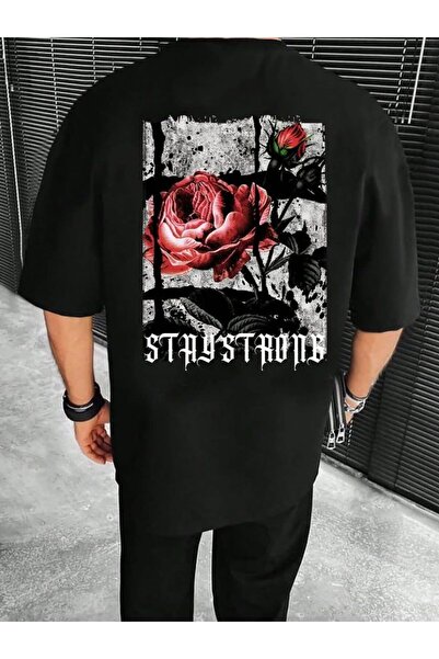 Joetsu Μπλουζάκι Unisex με στάμπα στην πλάτη, Oversize, για Γυναίκες/Άνδρες