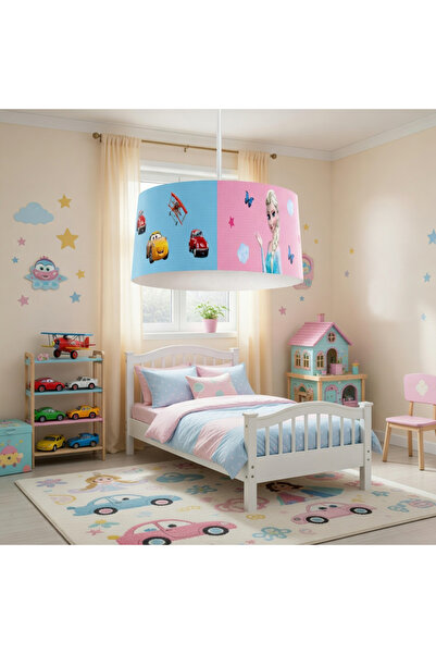 MEKTA HOME Erkek ve Kız İçin Ortak Desenli Çocuk Odası Avize