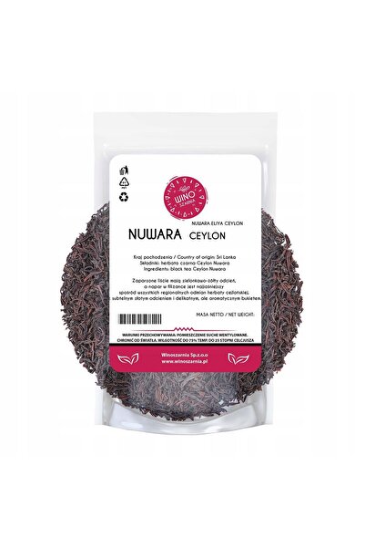 winoszarnia Herbata czarna liściasta Ceylon Ogród Nuwara - 500g