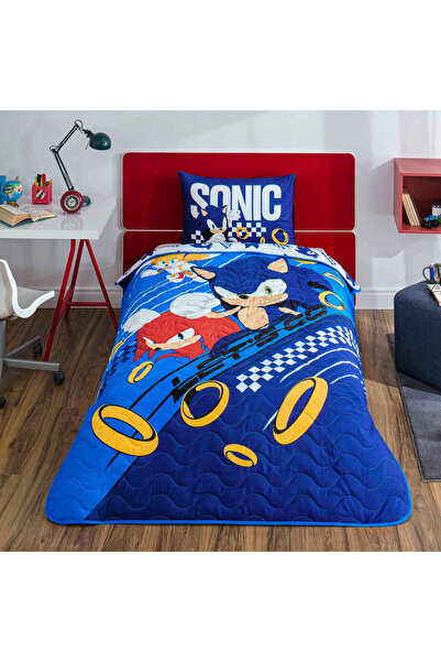 Taç Licensed Sonic Single Bedspread Set