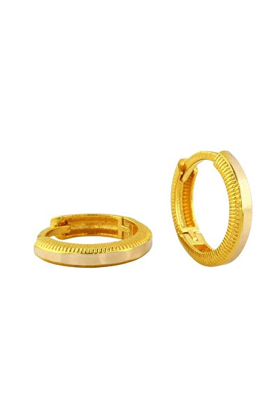 Altınkaynak 14 Ayar Altın Tasarım Küpe - 0204358
