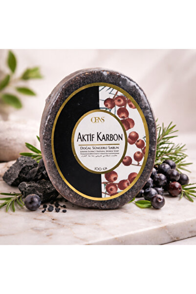 OENS COSMETİC Activated Carbon Sponge Soap