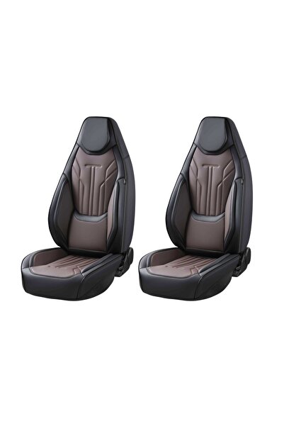 CED AUTO TRADE Σετ καλυμμάτων καθισμάτων αυτοκινήτου γενικής χρήσης, δερμάτιν...