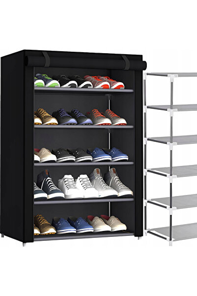 NewEvo ΝιουΈβο ®   Υφασμάτινη Παπουτσοθήκη, 60 x 30 x 90 εκ., με 2 Φερμουάρ, ...