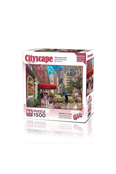 FABBA TOYS 22045 بازل 1500 فيفث أفينيو نيويورك سيتي
