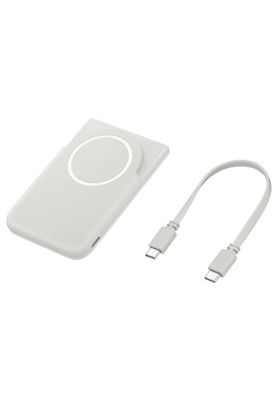 Samsung Φορητή μπαταρία 5000 mAh, Μαγνητικό ασύρματο power bank, Γκρι