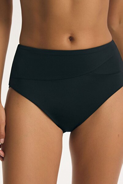 ESOTIQ Women's High Waist Bikini Briefs Bottom Swim Panties Slimming Effect w...