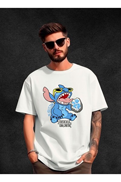 Joetsu Unisex Ανδρικό/Γυναικείο μπλουζάκι με ειδική στάμπα, υπερμεγέθη βαμβακ...