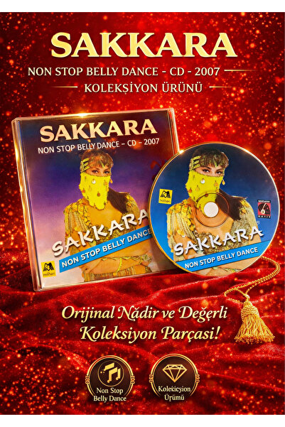 SAKKARA – NON STOP BELLY DANCE – CD – 2007 | KOLEKSİYON ÜRÜNÜ
