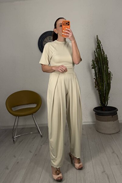 lady special Σετ Παντελόνι Σαλβάρ και Μπλούζα Τάστο