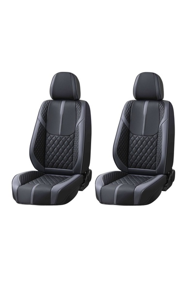 CED AUTO TRADE Σετ καλυμμάτων καθισμάτων αυτοκινήτου γενικής χρήσης, δερμάτιν...