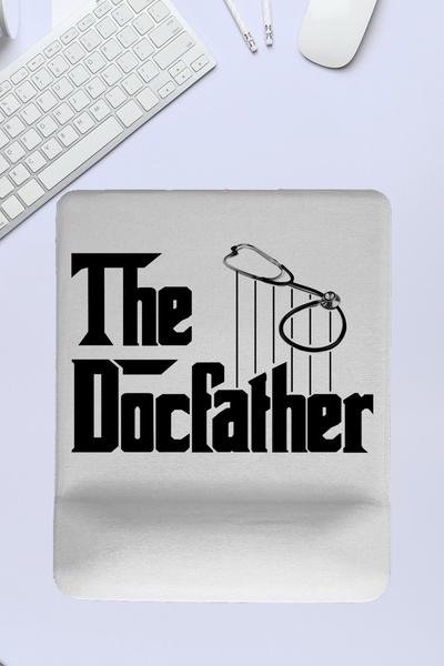qoeuyl boutique The Docfather Τυπωμένο Αστείο Δώρο για Γιατρούς με Στήριγμα Κ...