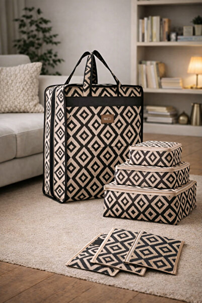 MorBebe Σετ 7 τεμαχίων Premium Θήκη Παπουτσιών με 6 Θήκες για Οργάνωση Παπουτ...