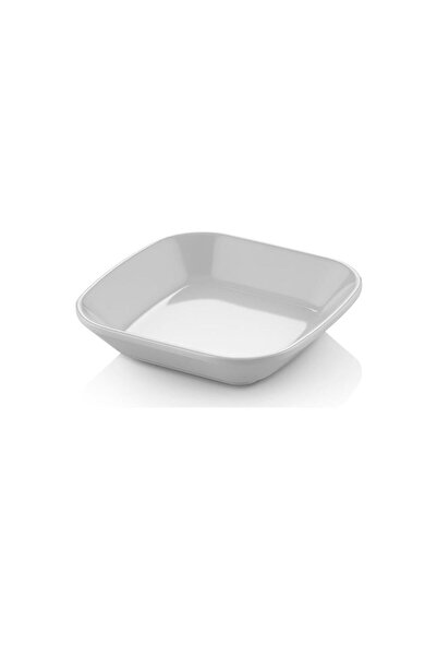 Ünsal Showroom Atlas Melamine Snack Bowl Square White 11,5cm 402