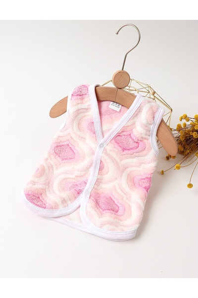 MiniKids Vesta cocolino simbol cu roz