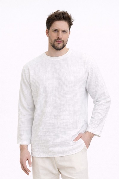 Heaven Ephesus Μπλουζάκι Μουσελίνας-Ανδρικό Μπλουζάκι Μουσελίνας-4120